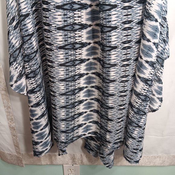 Diva Collection Womens size Medium Sleeveless Maxi Asymetrical bottom Dress E21 - Picture 10 of 16